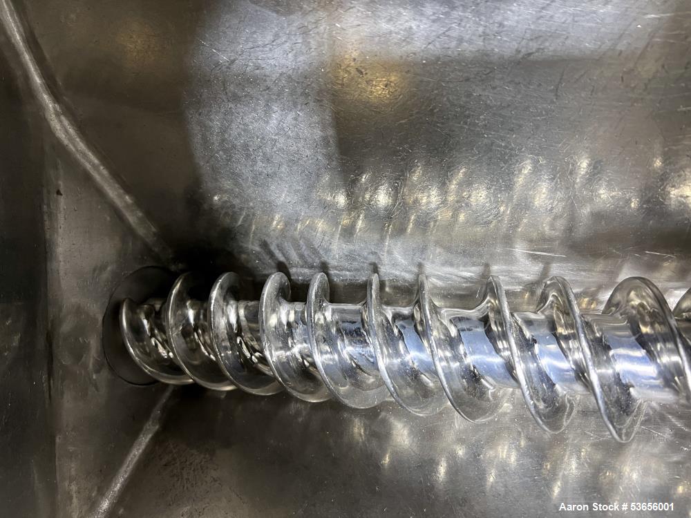 Fitzpatrick #DASO6, Fitzmill Hammer Mill, Stainless Steel, 749 PPH, 1000-4600 RPM, screw feeder, (16) blades - Image 7