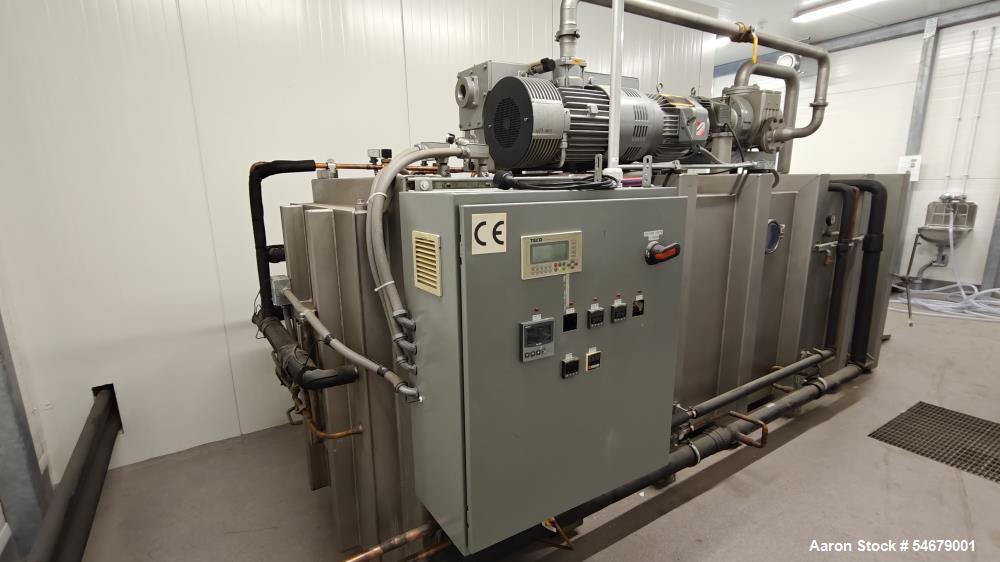 Parker Freeze Dry #5-945-135, Production Freeze Dryer, 2,700 L chamber, 453 kg ice condenser, (5) carts w/ 27 - Image 1