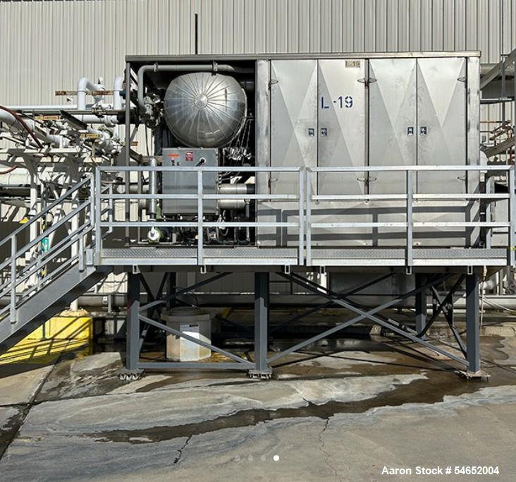 180 Ton, PHT, Ice Builder, Stainless Steel, (4) ice banks, (36) ice plates, Nikkiso HQ23C-B2 ammonia pump - Image 1