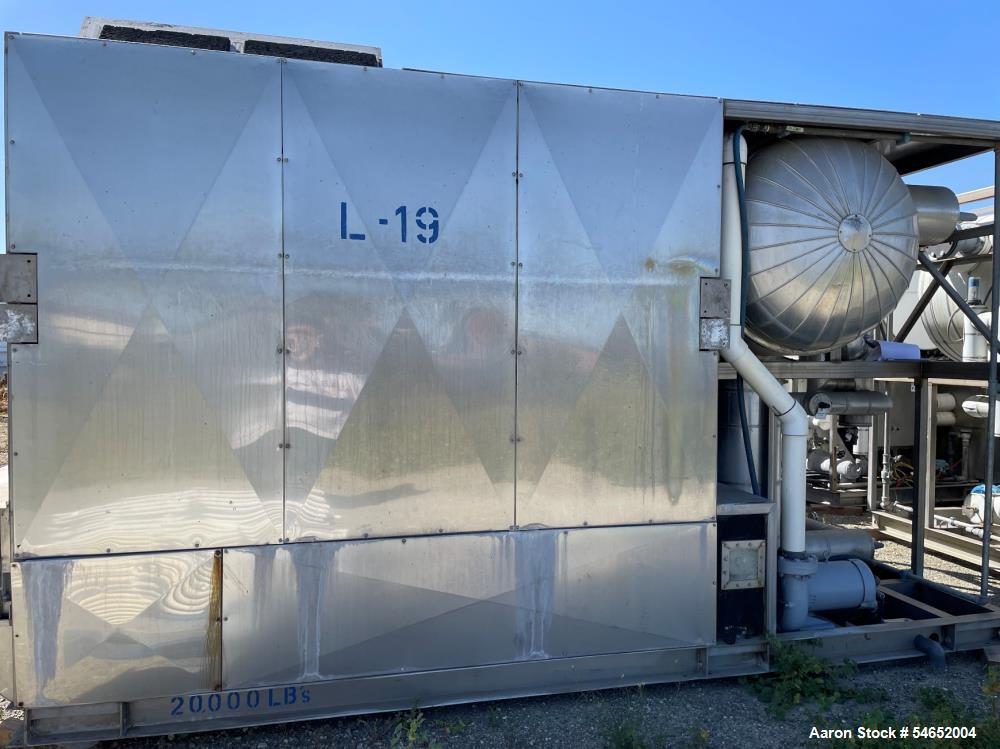 180 Ton, PHT, Ice Builder, Stainless Steel, (4) ice banks, (36) ice plates, Nikkiso HQ23C-B2 ammonia pump - Image 2