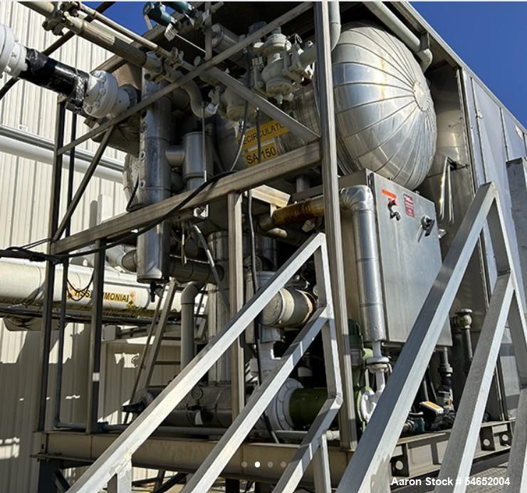 180 Ton, PHT, Ice Builder, Stainless Steel, (4) ice banks, (36) ice plates, Nikkiso HQ23C-B2 ammonia pump - Image 4