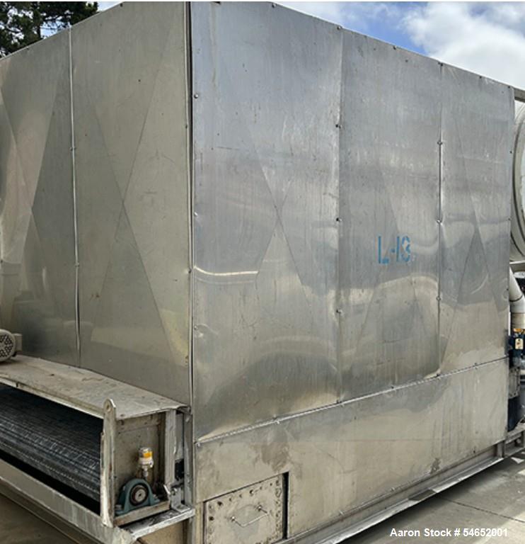 180 Ton, PHT, Ice Generator, Stainless Steel, (4) ice banks, (36) ice plates, Nikkiso HQ23C-B2 ammonia pump - Image 1