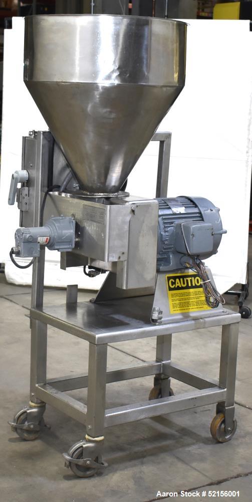 Urschel Comitrol #3600, Processor, Stainless Steel, 7" diameter x 3" deep cutting head, 10 HP w/ brake, feed - Image 5