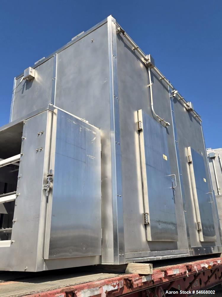 Ross Industries #BLC-II, Continuous Impingement Freezer Tunnel, Stainless Steel, 36" belt, 20 HP fan motors - Image 3