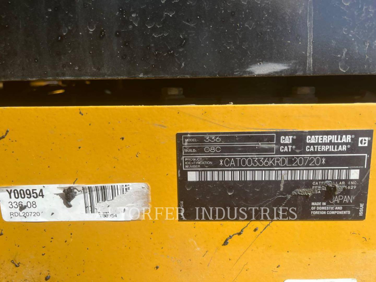 Caterpillar 336-08, 1519 hours, S/N: RDL20720, 2025 - Image 6