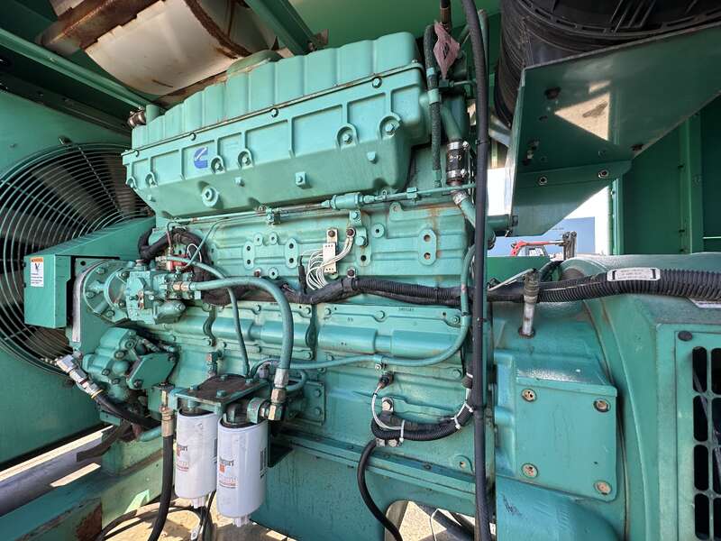 400 KW Cummins #DFCE, diesel generator set, 277/480 Volts, 605 HP @ 1800 RPM, NTA-855-G5 engine, weatherproof - Image 7