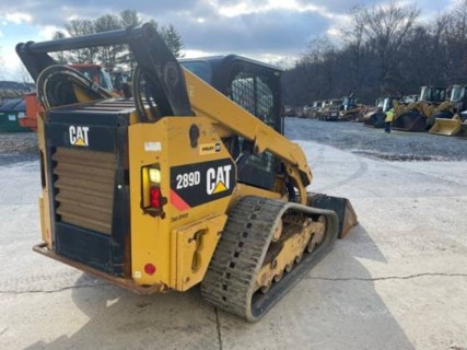 Caterpillar 289D, Compact Track Loader, 125.2" max. lift height, 74.3 HP Cat C3.3B DIT turbo engine, 10,534 - Image 3