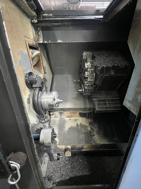 Daewoo Doosan #Lynx-220A, CNC lathe, 20.1" swing, 12.6" diameter, 12.7" length, 1.8" bar, A2-5, 12 turret - Image 3