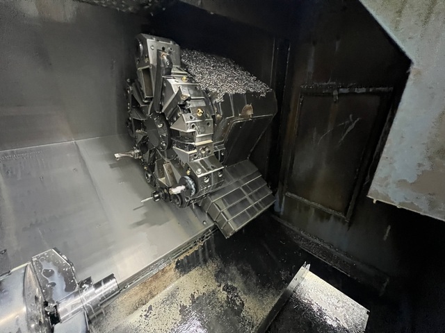 Daewoo Doosan #Lynx-220A, CNC lathe, 20.1" swing, 12.6" diameter, 12.7" length, 1.8" bar, A2-5, 12 turret - Image 4
