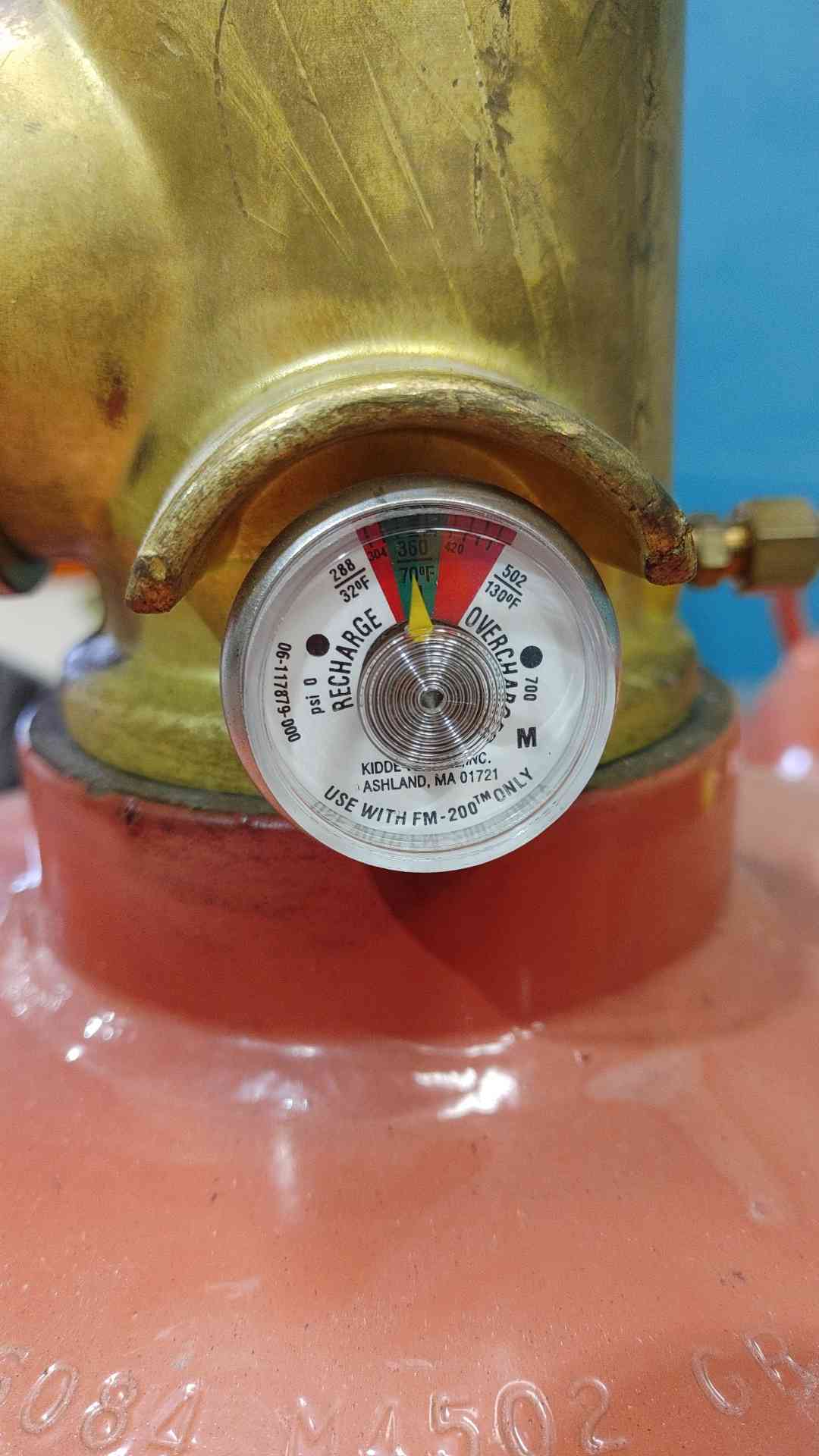400 lbs. Fenwal, Fire Suppression System, FM-200 Agent (2 available) - Image 5