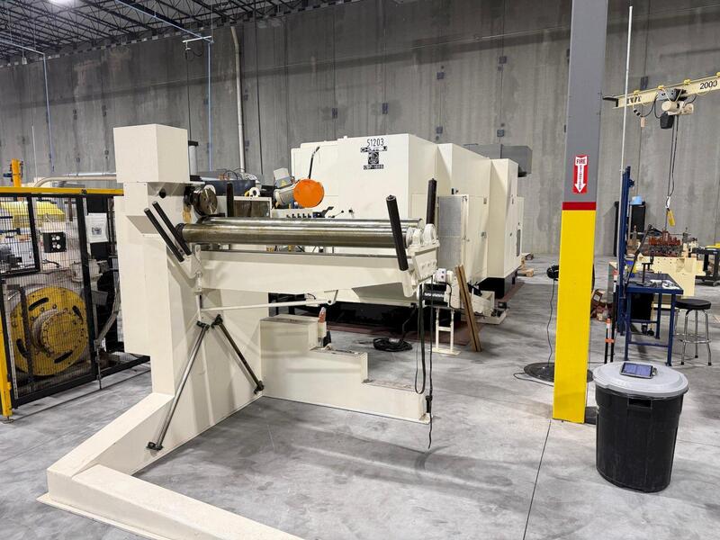 .8" x 7.5" Chun Zu #CBP-165S, 5-Die Bolt Former, 220,000 kgf forging load, 5.08" die pitch, 95 PPM, 75 HP - Image 1
