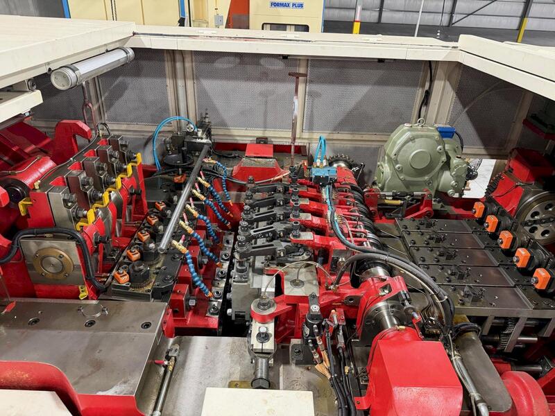 .8" x 7.5" Chun Zu #CBP-165S, 5-Die Bolt Former, 220,000 kgf forging load, 5.08" die pitch, 95 PPM, 75 HP - Image 5