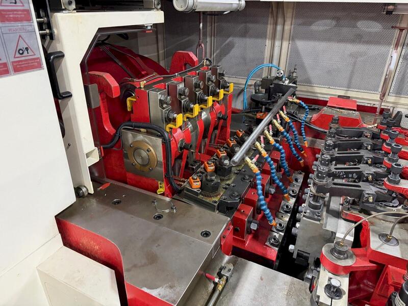 .8" x 7.5" Chun Zu #CBP-165S, 5-Die Bolt Former, 220,000 kgf forging load, 5.08" die pitch, 95 PPM, 75 HP - Image 6