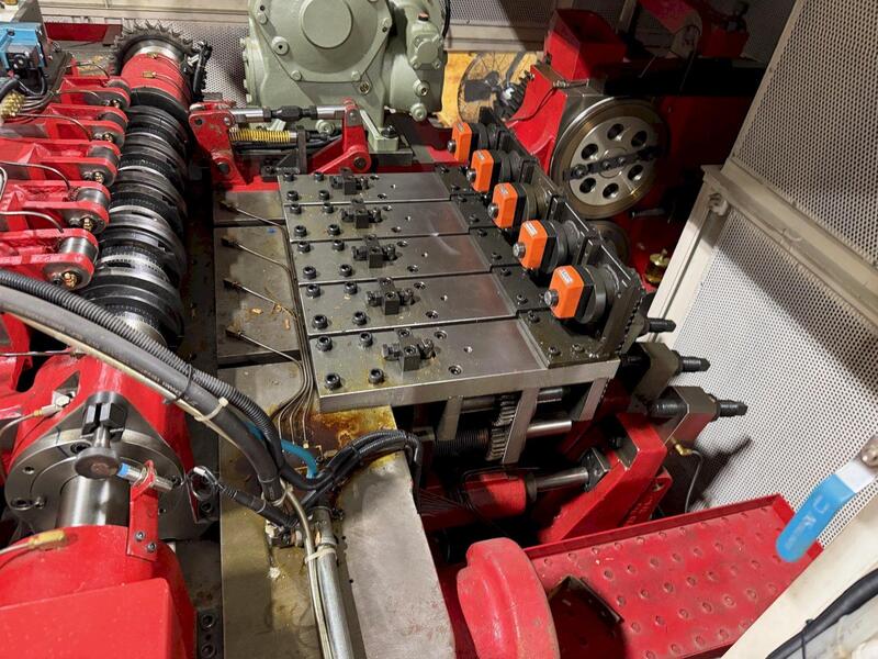.8" x 7.5" Chun Zu #CBP-165S, 5-Die Bolt Former, 220,000 kgf forging load, 5.08" die pitch, 95 PPM, 75 HP - Image 8
