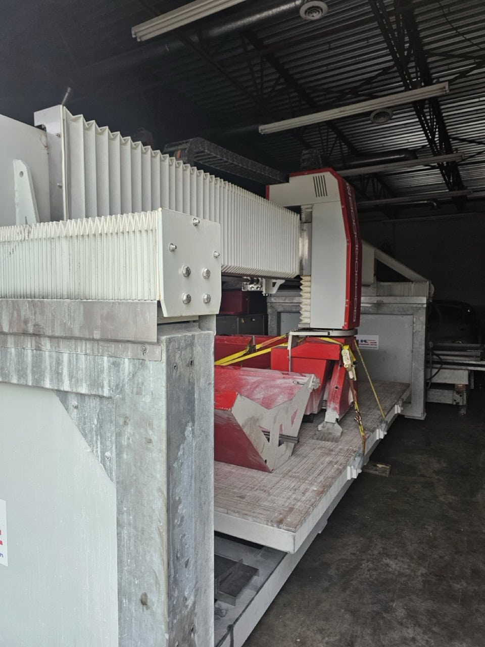 Zonato #TMac-Smart-625-Five, 5-Axis CNC Bridge Saw, 13-3/4" to 24-5/8" blade range, 90° A-axis tilt, 370° - Image 3