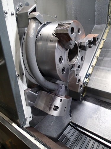 Haas #ST-35, CNC lathe, 21" swing, 32.5" centers, 12" chuck, 4" bar, A2-8, 3200 RPM, 40 HP, 12 station - Image 6