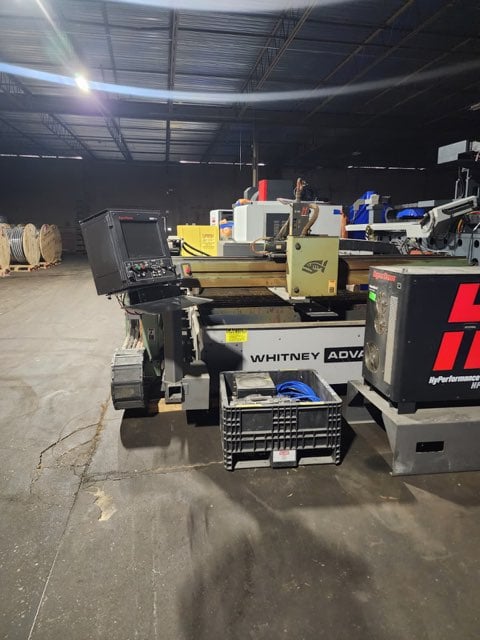 Whitney #Advantage, CNC Plasma Cutting System, 6' x 12' table, Hypertherm HPR130XD, automatic torch height - Image 1