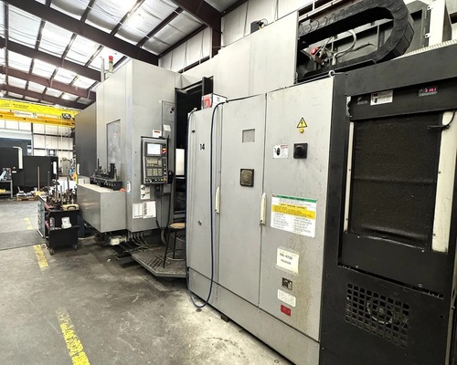 Toyoda #FA1050S, CNC horizontal machining center, 62.8" X, 55.1" Y, 45.2" Z, 41.3" pallet, 6000 RPM, 50 HP - Image 2
