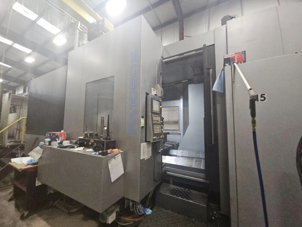 Toyoda #FA1050S, CNC horizontal machining center, 62.8" X, 55.1" Y, 45.2" Z, 41.3" pallet, 6000 RPM, 50 HP - Image 6