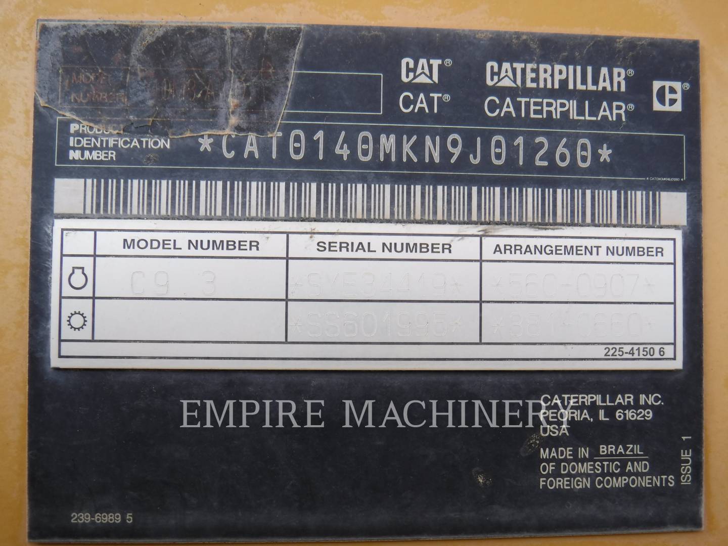 Caterpillar 140M3 AWD, Motor Grader, 8725 hours, S/N: N9J01260, 2019 - Image 6