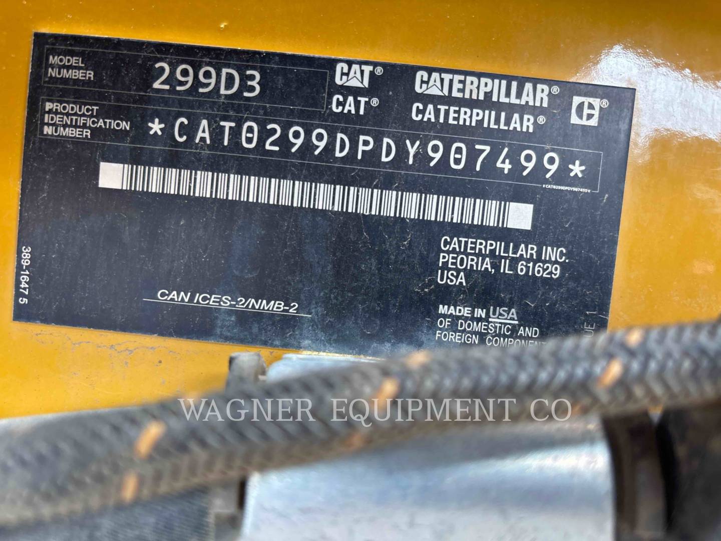 Caterpillar 299D3, 480 hours, S/N: DY907499, 2022 - Image 5