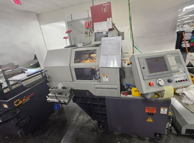 Citizen #L20VIII-5M8, Swiss Type CNC Lathe, 8-Axis, Cincom M6 Control, 10,000 RPM, U121B front live tool - Image 3