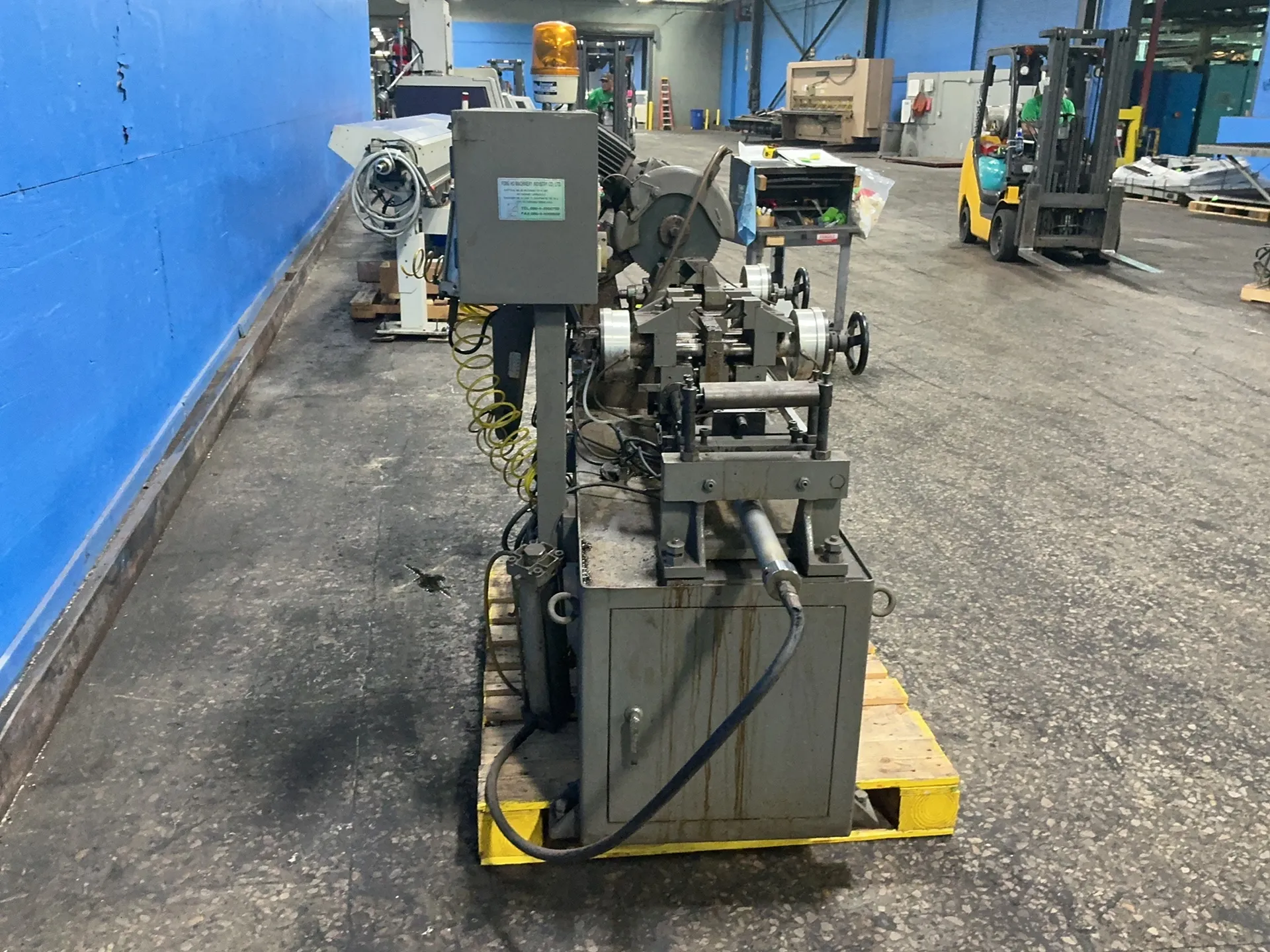 12" Fong Ho #FHC-300A, circular cold saw, 3 HP, 3500 RPM, 220 V., 1995 - Image 2