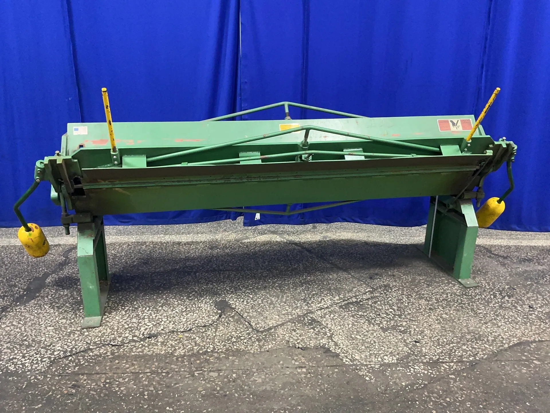 16 gauge x 8' Tin Knocker #TK-816, leaf brake - Image 1