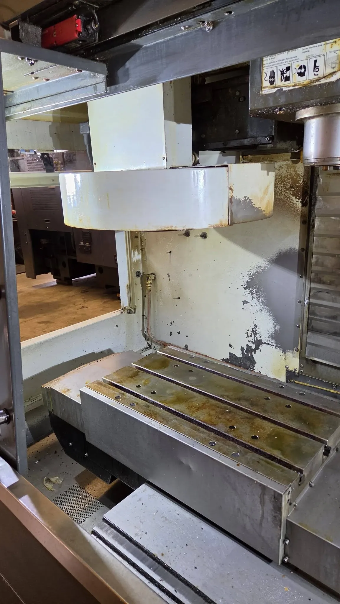 Haas #VF-1, CNC Vertical Machining Center, 20" X, 16" Y, 20" Z, 26" x 14" table, 30 HP, 8100 RPM, 20 - Image 7