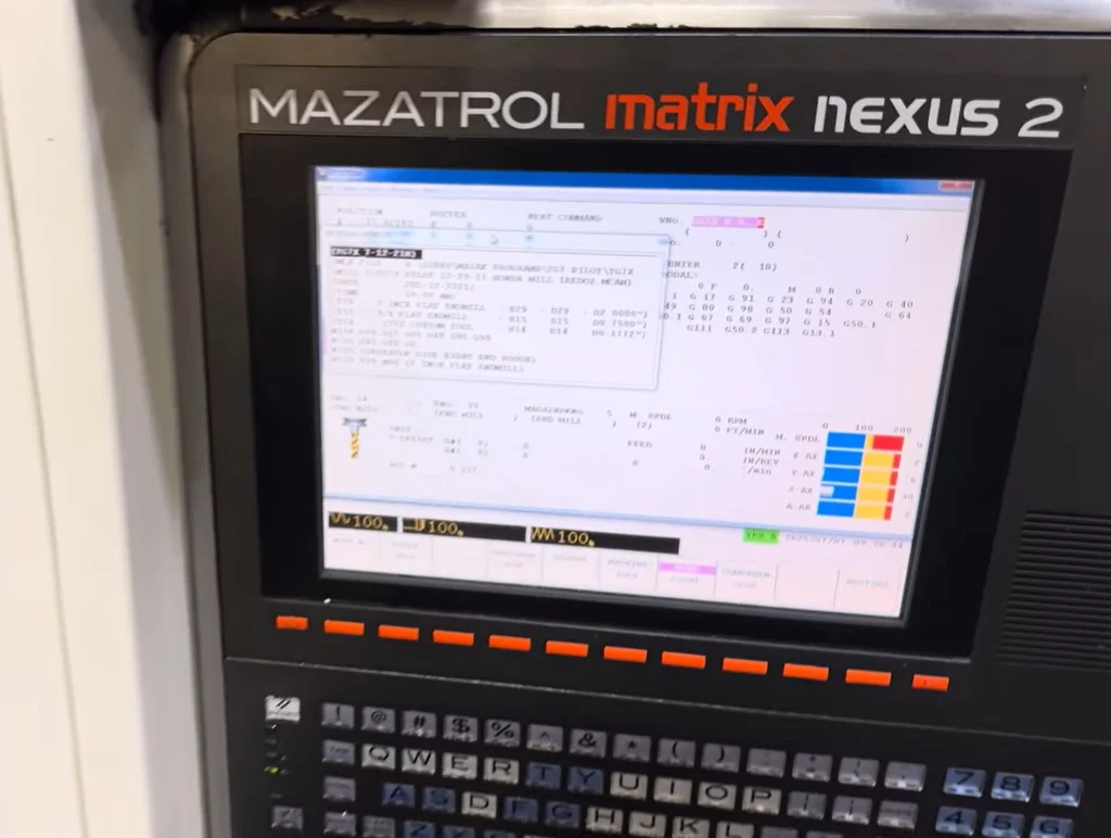 Mazak #Nexus-VCN-700E/40-II, CNC Vertical Machining Center, 80" X, 27.5" Y, 25.6" Z, 80" x 27.5" table, 30 - Image 6