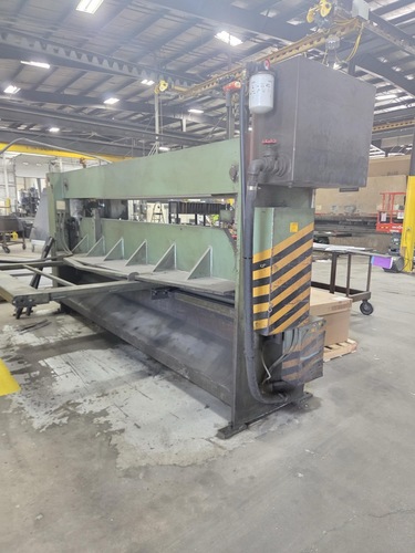 1/4" x 12' Betenbender, hydraulic shear, 144" cutting length, 36" Back Gauge, 13 SPM, 21 hold downs, 1" x 4" - Image 6