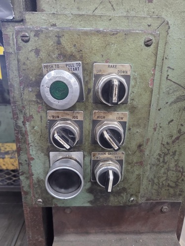 1/4" x 12' Betenbender, hydraulic shear, 144" cutting length, 36" Back Gauge, 13 SPM, 21 hold downs, 1" x 4" - Image 7