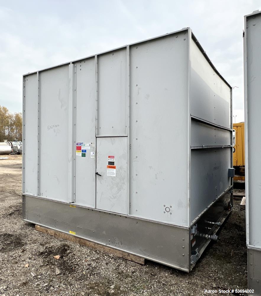 401 Ton, BAC #S15E-1212-12KN-2/L, Series 1500 Cooling Tower, galvanized, (2) 66" diameter axial fans, 316 - Image 2