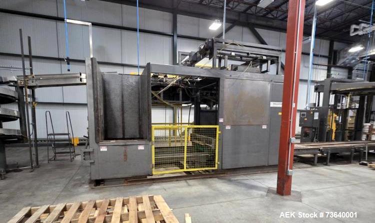 Nortech #High-Level, Full Case Palletizer, automatic pallet feed & magazine, product on pallet lift, orbital - Image 2