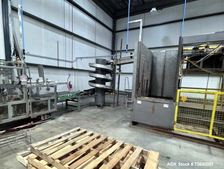 Nortech #High-Level, Full Case Palletizer, automatic pallet feed & magazine, product on pallet lift, orbital - Image 3