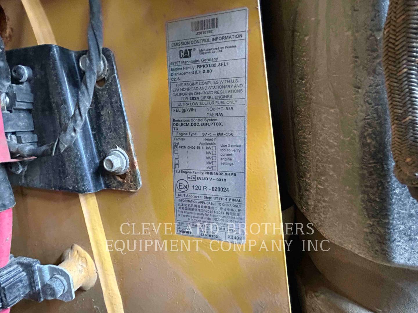 Caterpillar 255-05, 231 hours, S/N: FL702309, 2024 - Image 8