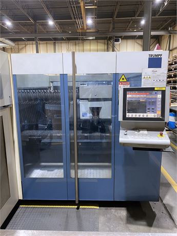 Trumpf #TruLaser-3030, CNC CO2 laser, 5000 watt, 120" X, 60" Y, 4.5" Z, 1" mild steel capacity, dual shuttle - Image 2