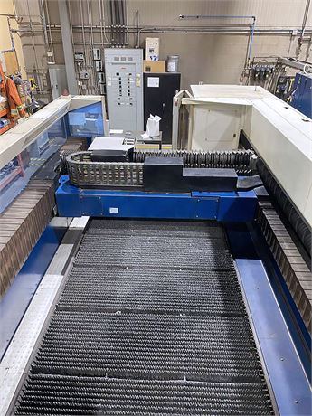Trumpf #TruLaser-3030, CNC CO2 laser, 5000 watt, 120" X, 60" Y, 4.5" Z, 1" mild steel capacity, dual shuttle - Image 3