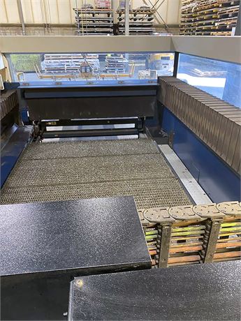 Trumpf #TruLaser-3030, CNC CO2 laser, 5000 watt, 120" X, 60" Y, 4.5" Z, 1" mild steel capacity, dual shuttle - Image 5