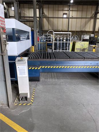 Trumpf #TruLaser-3030, CNC CO2 laser, 5000 watt, 120" X, 60" Y, 4.5" Z, 1" mild steel capacity, dual shuttle - Image 7