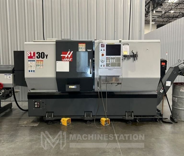 Haas #ST-30Y, CNC lathe, 21" swing, 32.5" centers, 10" chuck, 3" bar, A2-6, 12-station live turret, Y-Axis - Image 1