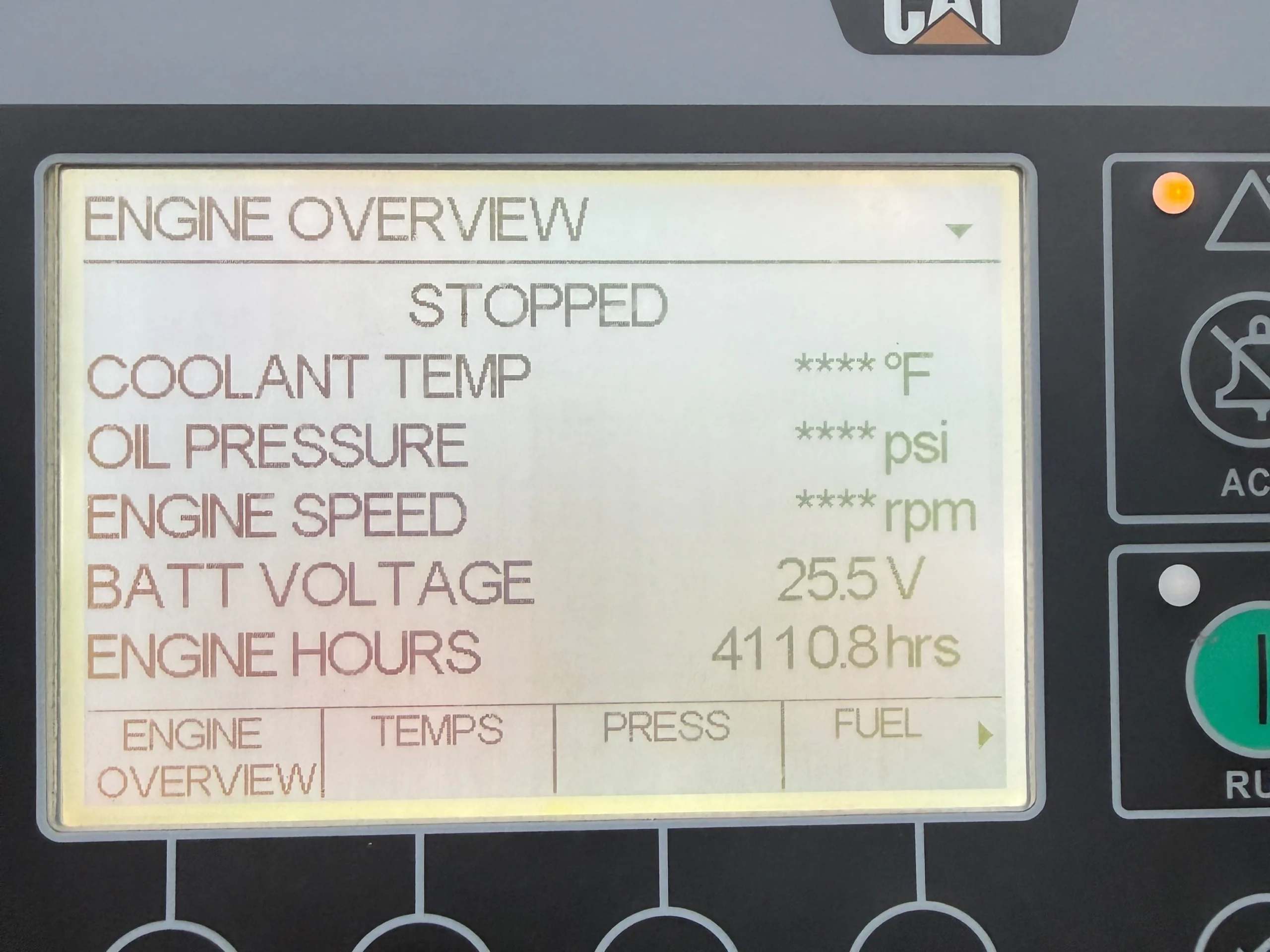 200 KW Caterpillar #XQ230, portable diesel generator set, 277/480 Volts, 3-phase, 1800 RPM, 4112 hours, C7.1 - Image 6