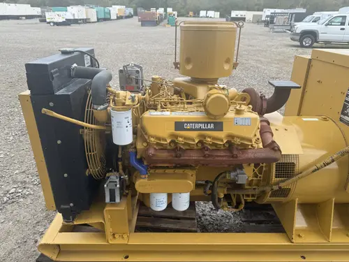 160 KW Caterpillar #3208, diesel generator set, 480 Volts, 3-phase, 241 HP @ 1800 RPM, 544 hours, open skid - Image 8