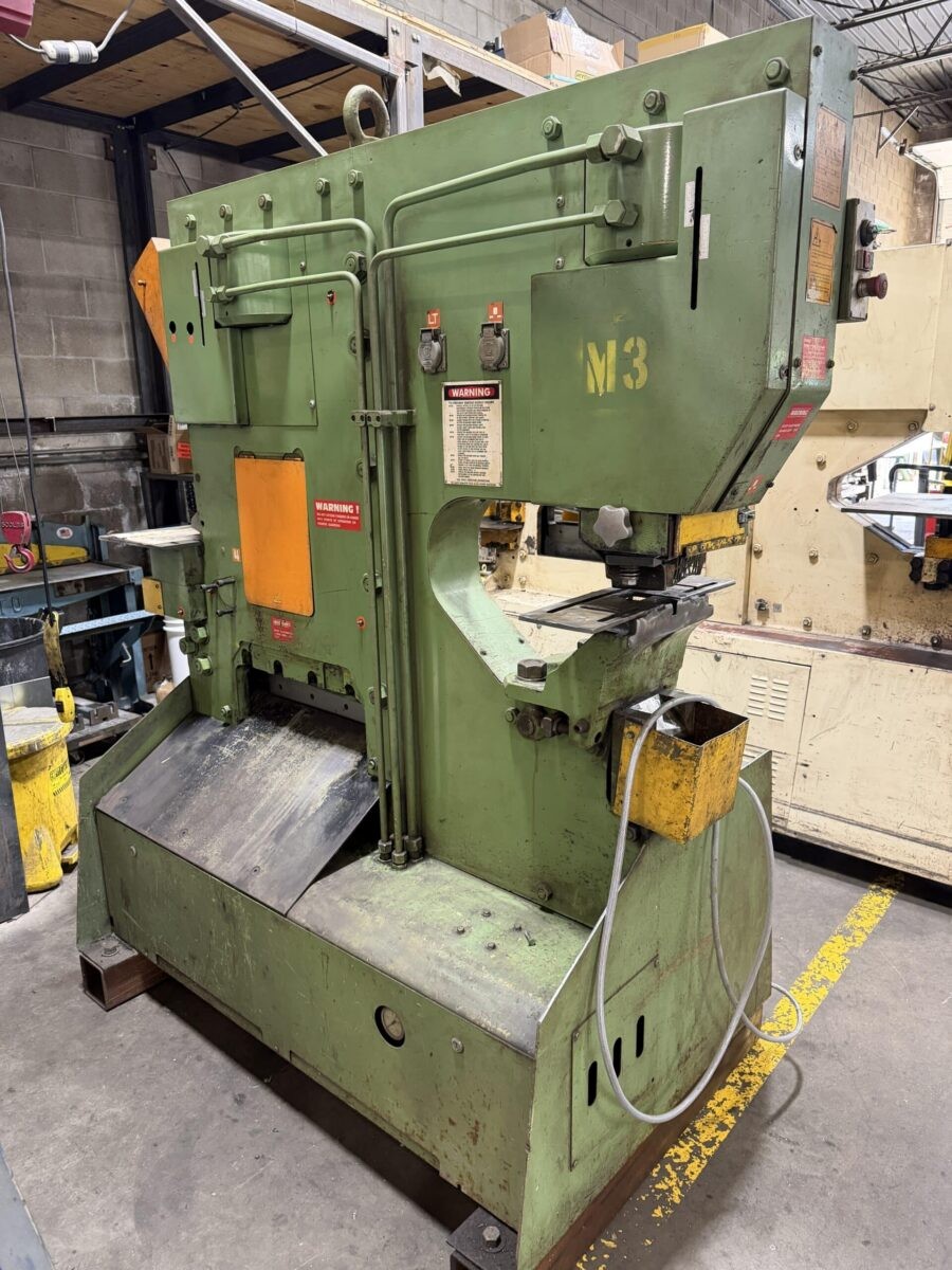6" x 6" x 1/2" Peddinghaus #PeddiMax-110/140, hydraulic ironworker, 110 ton, refurbished - Image 1