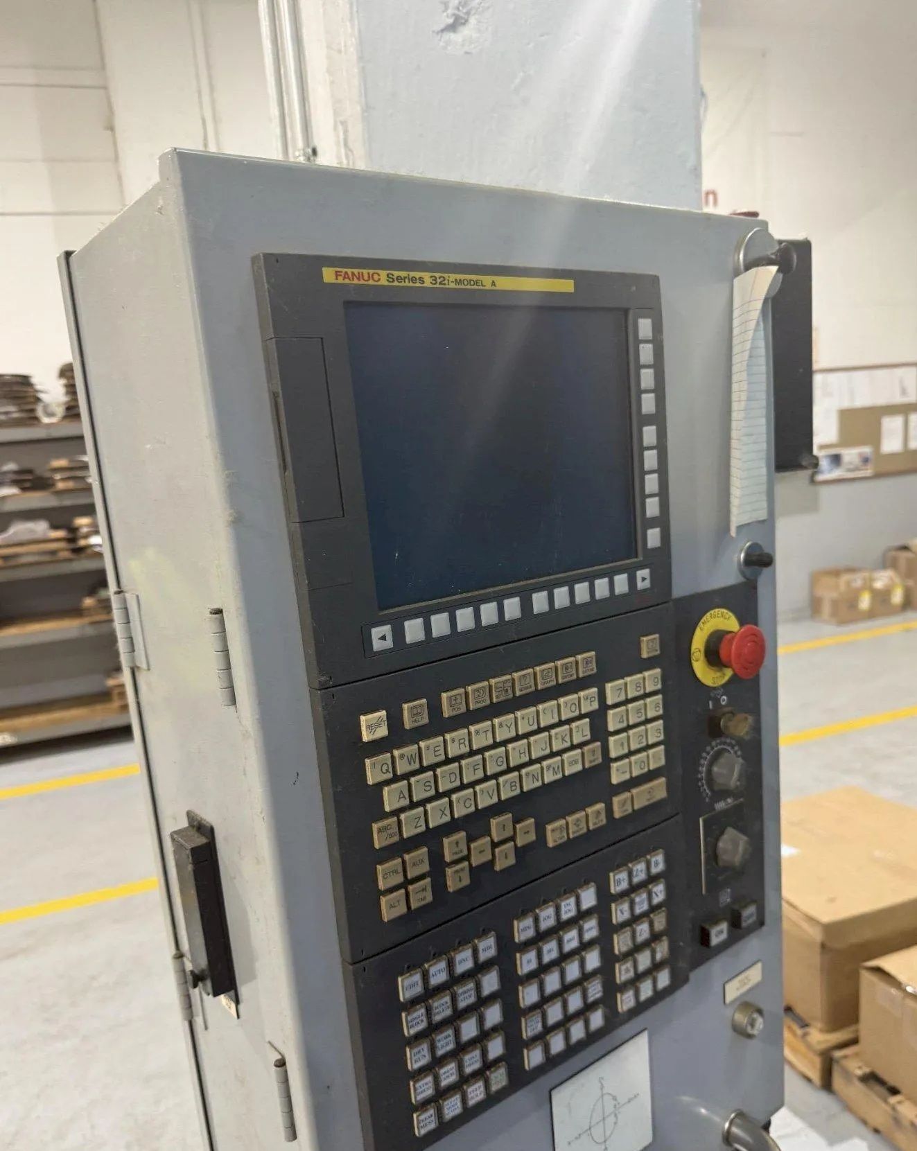 Campbell #750-36-36-36/42, CNC vertical grinder, Fanuc 31iA, coolant filtration unit, chiller, 2016 - Image 9