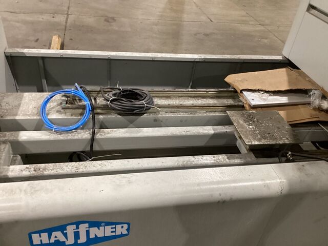 Haffner #MAC440-30+TA144, aluminum profile CNC machining & automatic cutting cell, new, 2021 - Image 3