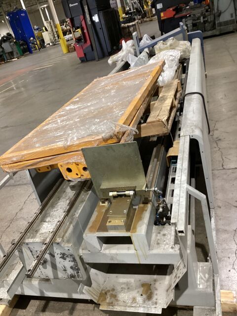 Haffner #MAC440-30+TA144, aluminum profile CNC machining & automatic cutting cell, new, 2021 - Image 6