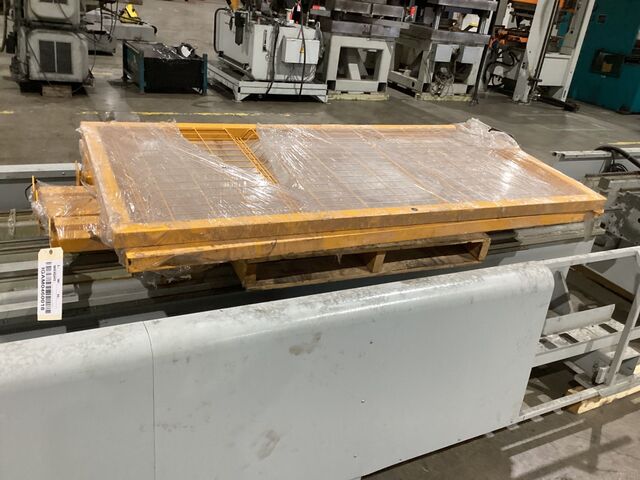 Haffner #MAC440-30+TA144, aluminum profile CNC machining & automatic cutting cell, new, 2021 - Image 9