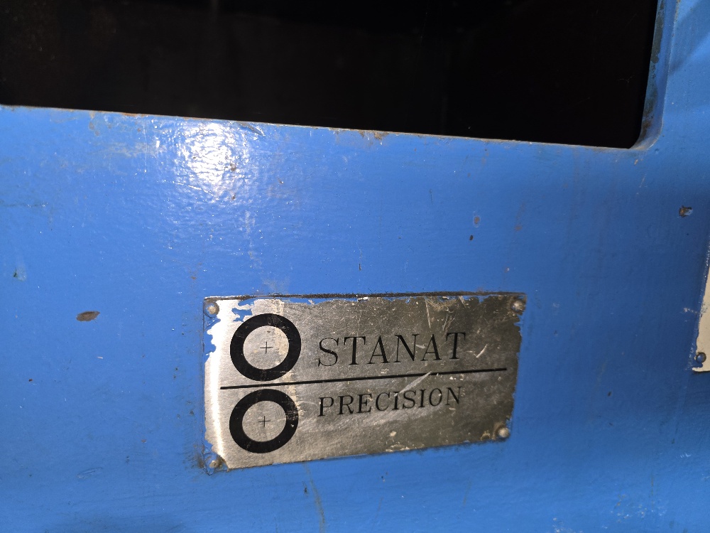 26" x 3.25" Stanat, Slitter Head, hand-held vertical adjustment, passline rolls, side guides, 25" x 4" - Image 4
