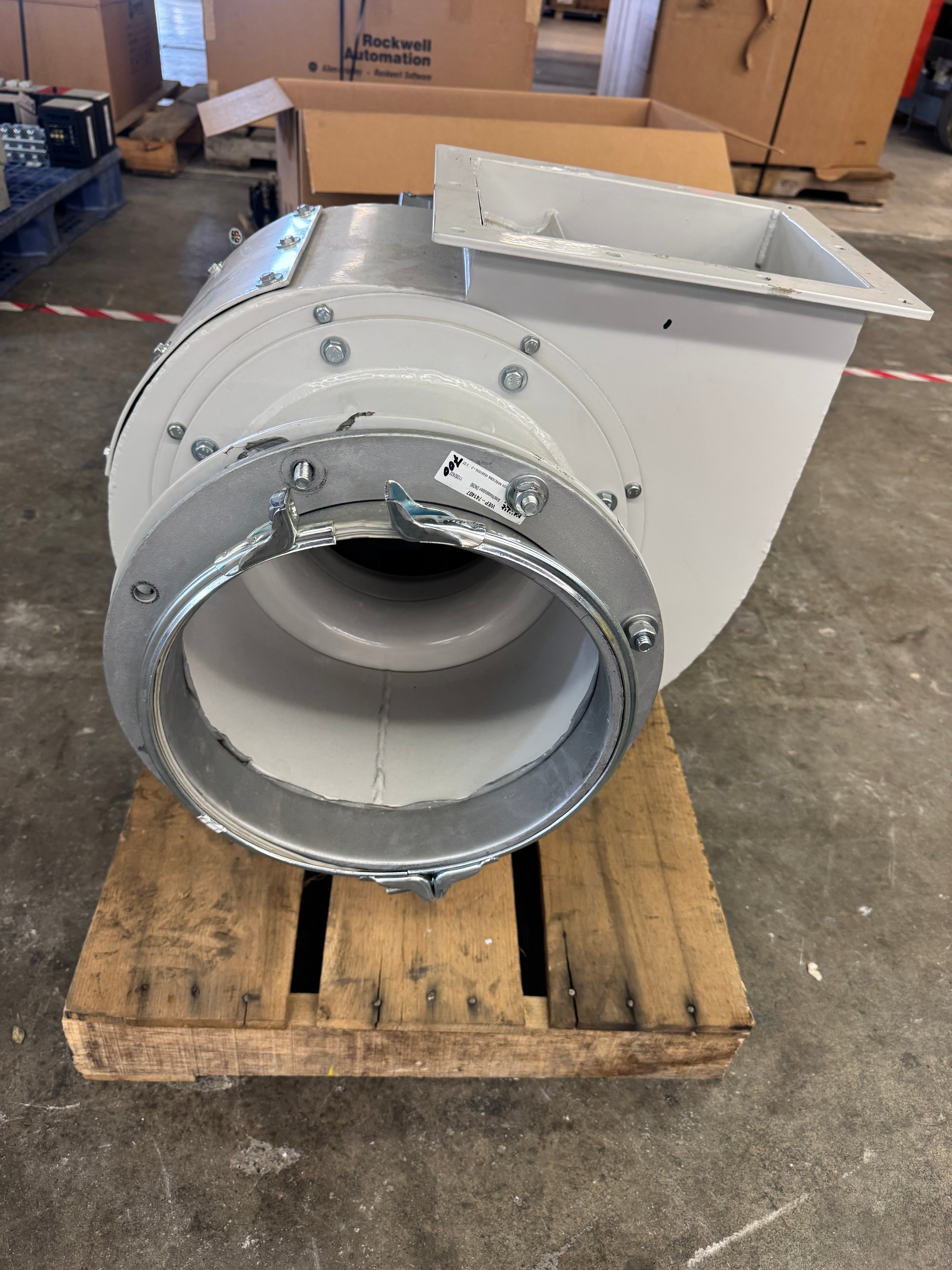 2825 CFM, Fan Systems #S-RSZ10A/280/355/1, Centrifugal Blower, 3 S.P., 2.14 KW, 2827 RPM, 60°C Max, 2024 - Image 3